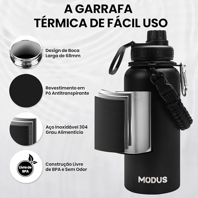 Garrafa Térmica Esportiva
