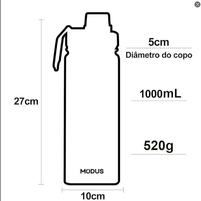Miniatura 2 de Garrafa Térmica Esportiva