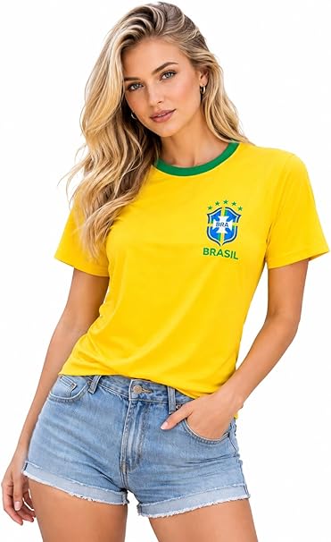 Camiseta Feminina Seleção Brasileira